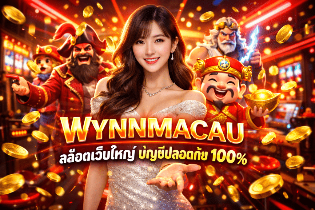 WYNNMACAU สล็อตเว็บใหญ่ บัญชีปลอดภัย 100%