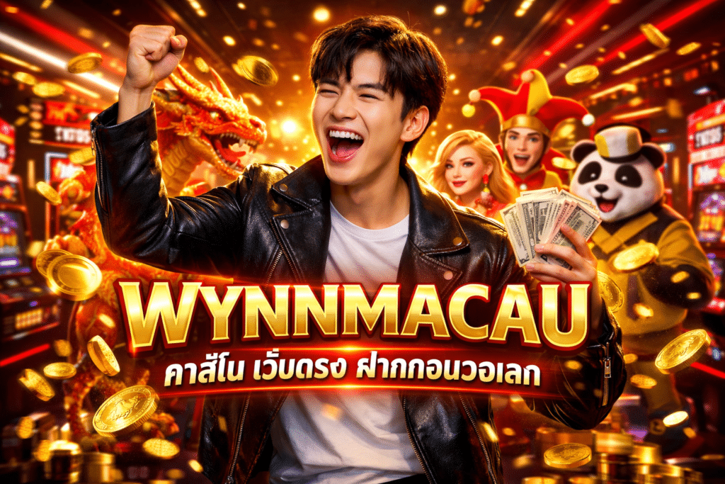 WYNNMACAU คาสิโน เว็บตรง ฝากถอนวอเลท