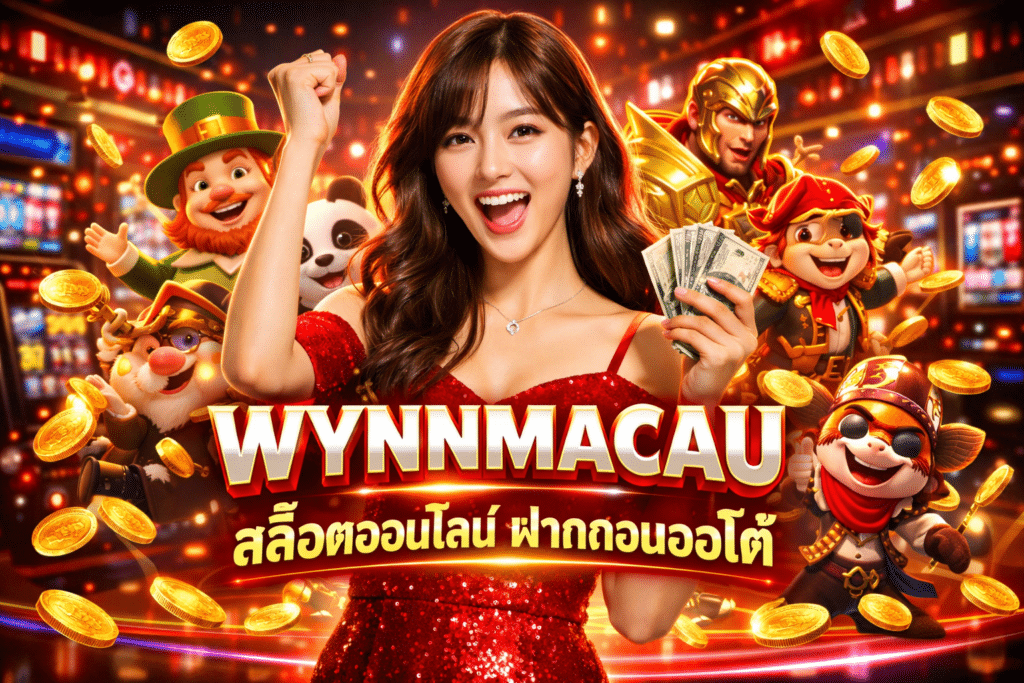 WYNNMACAU สล็อตออนไลน์ ฝากถอนออโต้