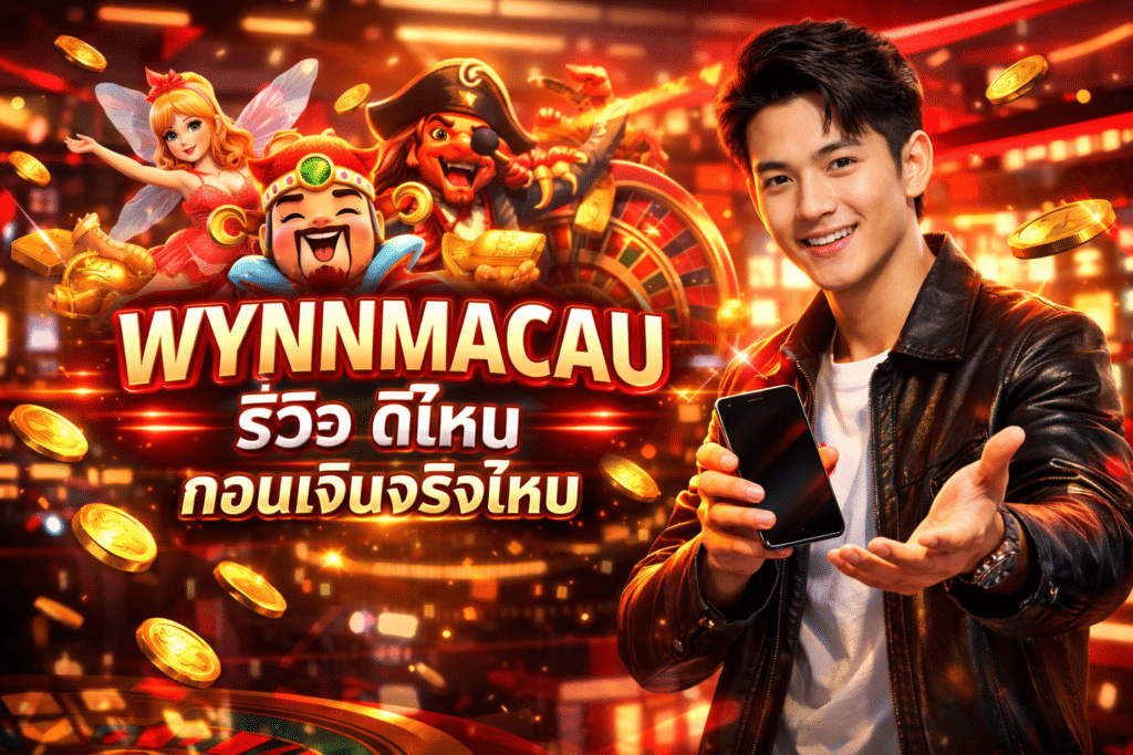WYNNMACAU รีวิว ดีไหม ถอนเงินจริงไหม