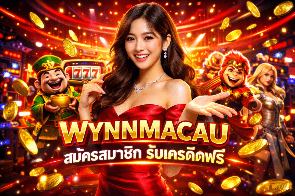 WYNNMACAU สมัครสมาชิก รับเครดิตฟรี
